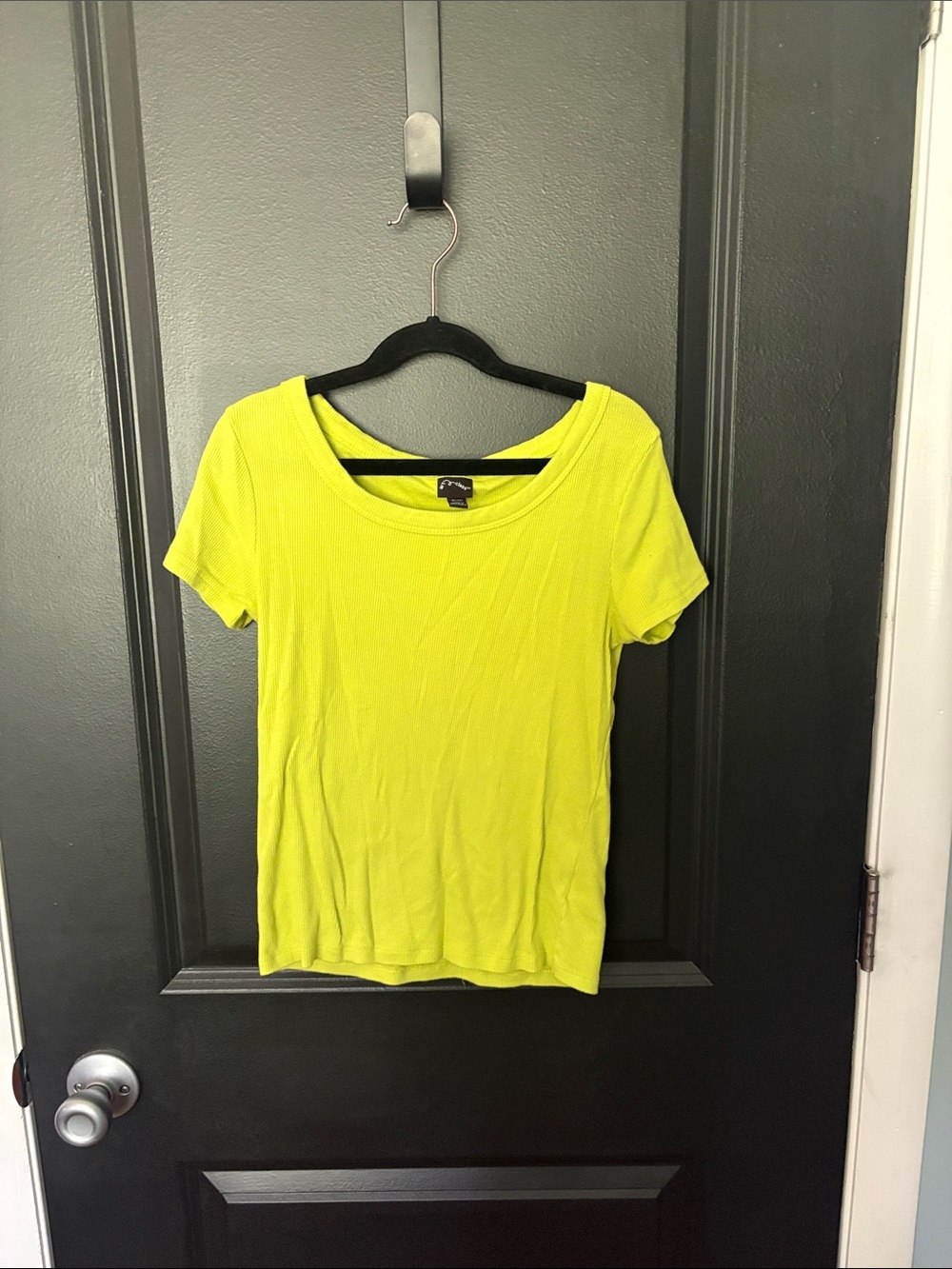Art class xl 14 neon green babydoll short sleeve shirt